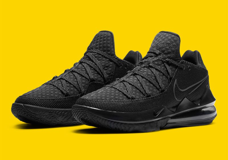 Nike LeBron 17 Low "Triple-Black"