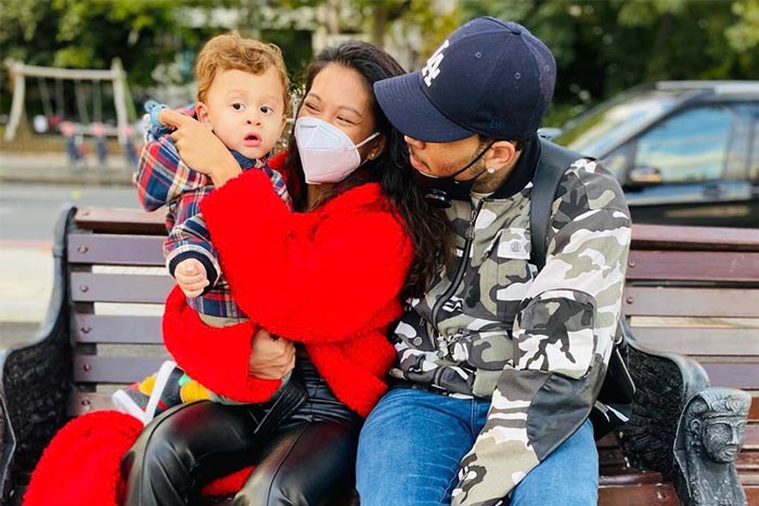 Chris Brown Reunites with Son Aeko