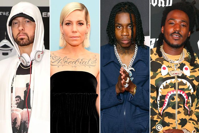 Eminem Joins Skylar Gray, Polo G, & Mozzy on ‘Last One Standing’