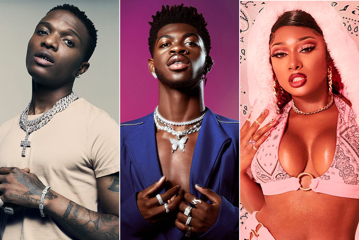 Wizkid, Lil Nas X, & Megan Thee Stallion Top Rolling Stone’s Best Songs of 2021