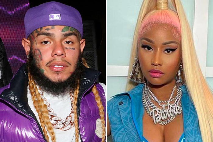 6ix9ine Calls Out Nicki Minaj For ‘Threatening’ Barbz