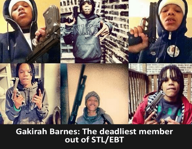 Gakirah Barnes: The deadliest member out of STL/EBT