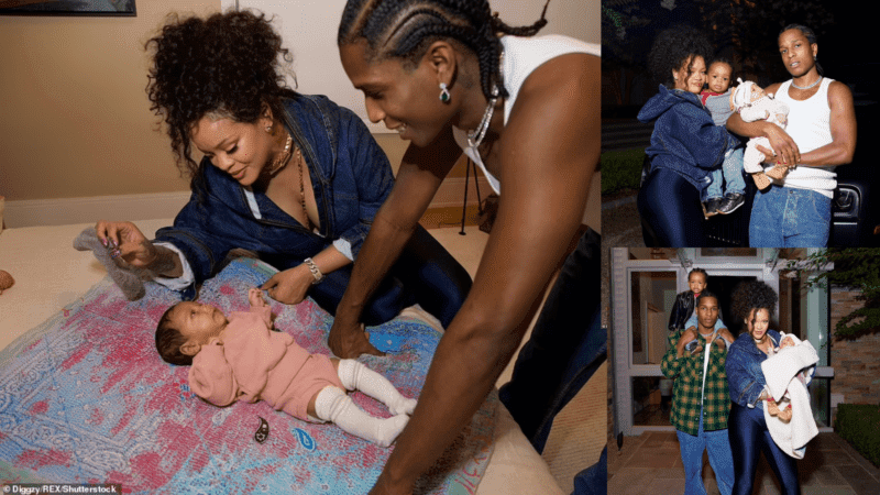 Rihanna and Rocky Show Off Newborn in First Public Appearance