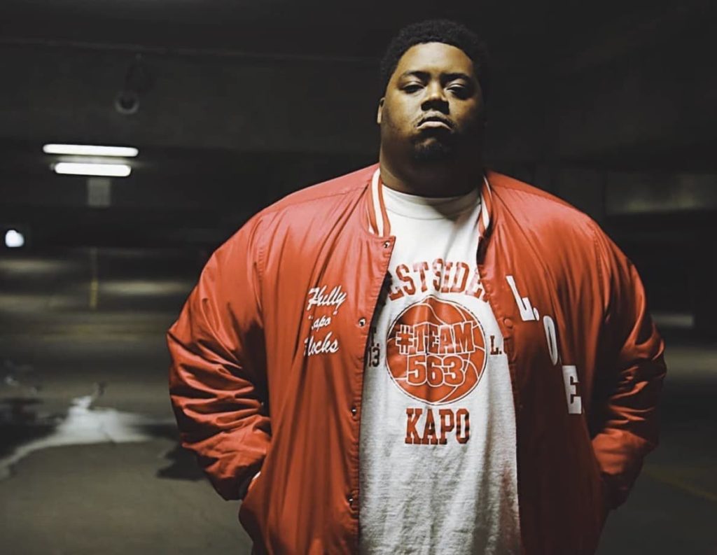 phillyblocks rapper in red jacket