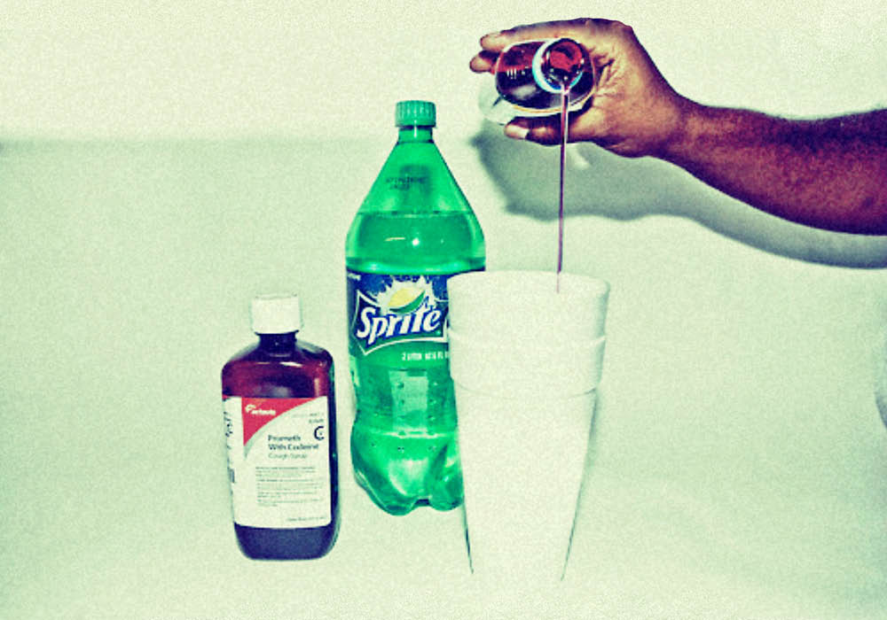 mixing sprite with drugs