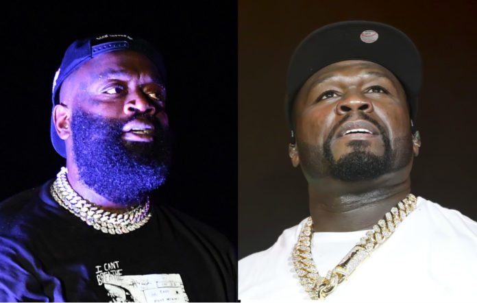 Rick Ross says he’ll clear ‘BMF’ for use in 50 Cent show if rapper promotes his chicken wings