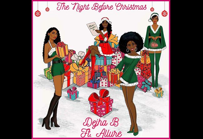 Dejha B delivers holiday cheer with new single “The Night Before Christmas”