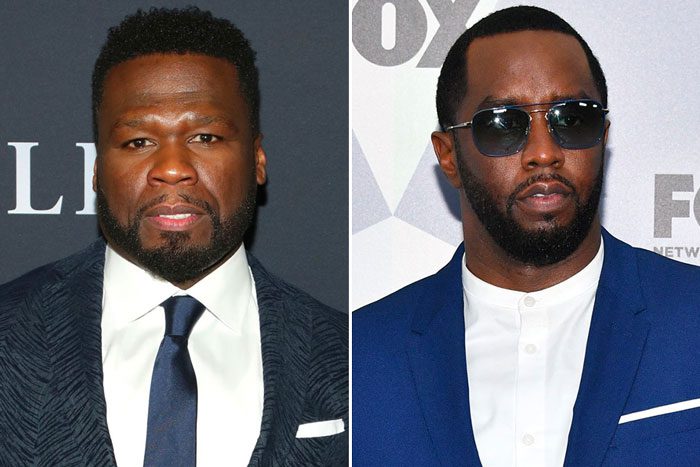 50 Cent Reacts to Diddy Reportedly Dating His Baby mama