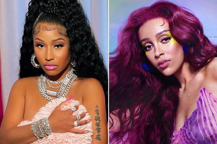 Nicki Minaj Reveals Why She Wasn't Featured on Doja Cat's Album