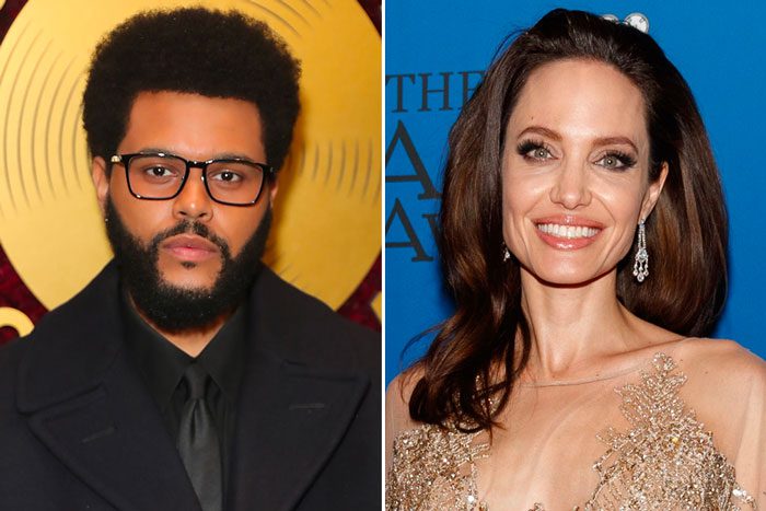 The Weeknd And Angelina Jolie Reignite Romance Rumors