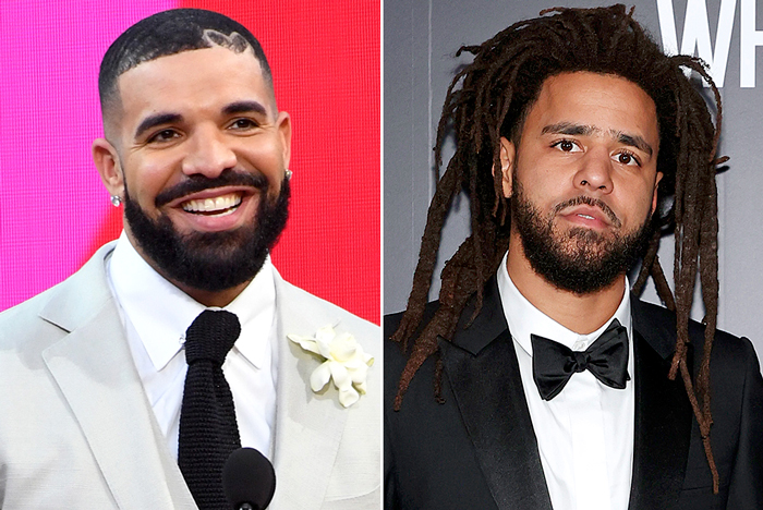 Drake Supports J. Cole As He Makes His Canadian Elite Basketball League Debut