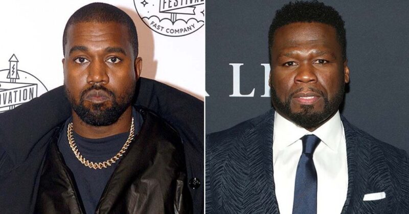 Kanye West Calls Out 50 Cent For Sharing Fake ‘Diarrhea’ Post About Kim Kardashian
