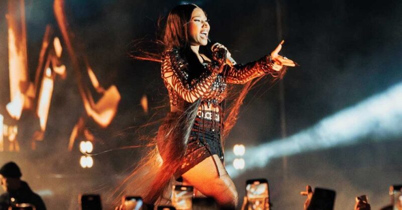 Nicki Minaj Brings Out Lil Uzi Vert, BIA, & Fivio Foreign At Rolling Loud New York