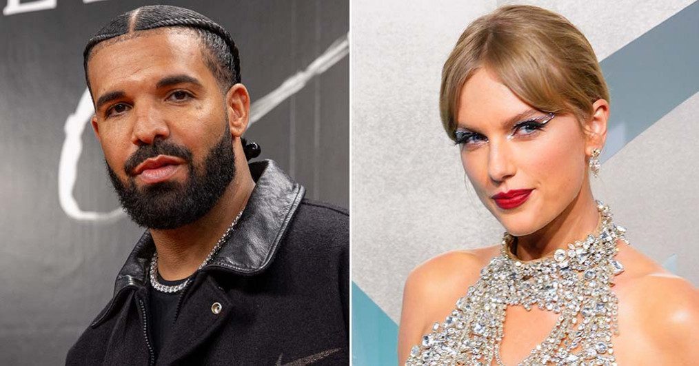 Drake Covers Up Taylor Swift's Name On Billboard Chart