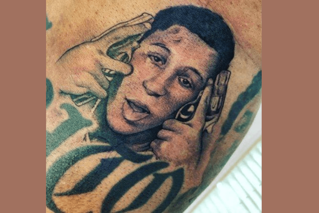 Kevin gates face tattoo