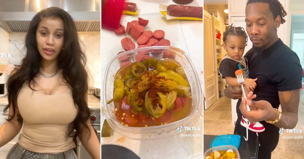 Cardi B Shows Off Cooking Skills In Viral Spicy Bowl Challenge