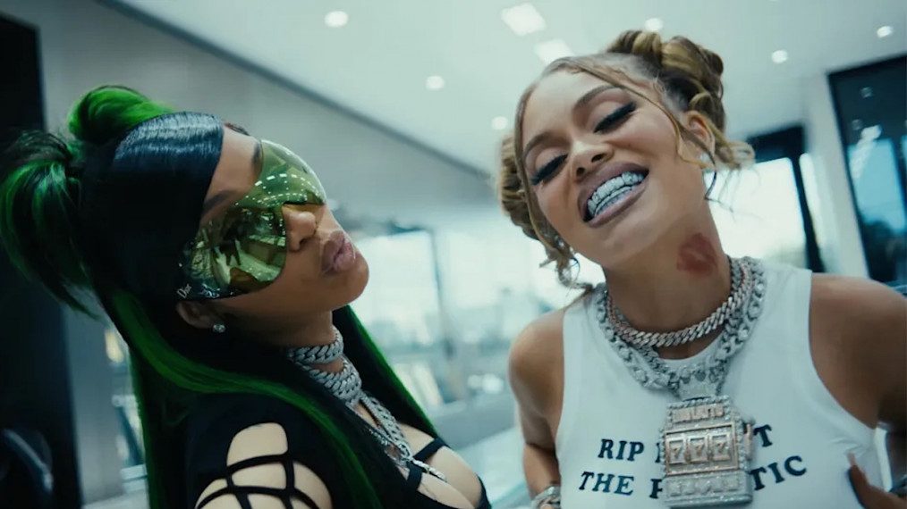 Latto And Cardi B Turn All The Way Up In "Put It On Da Floor Again" Video