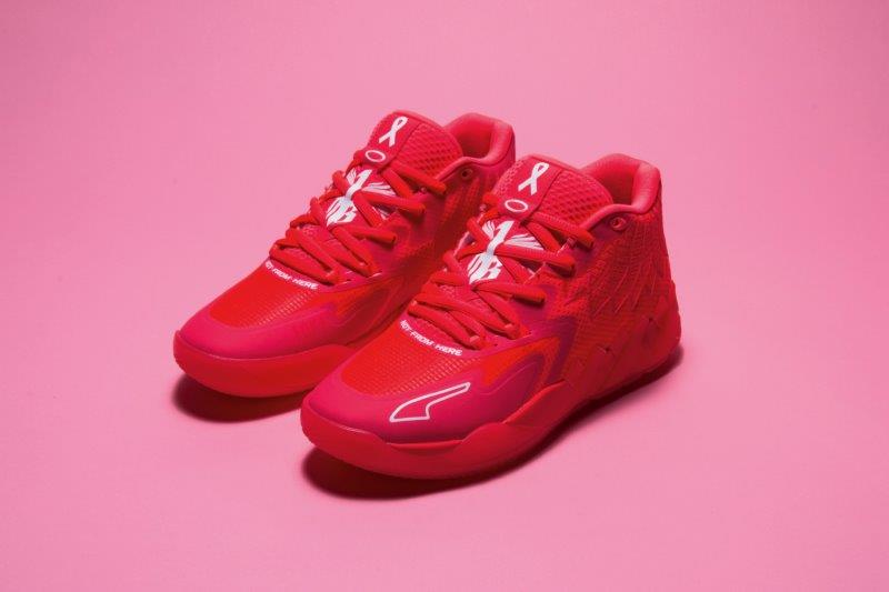 PUMA Hoops and LaMelo Ball Launch MB.01 Breast Cancer Awareness Edition