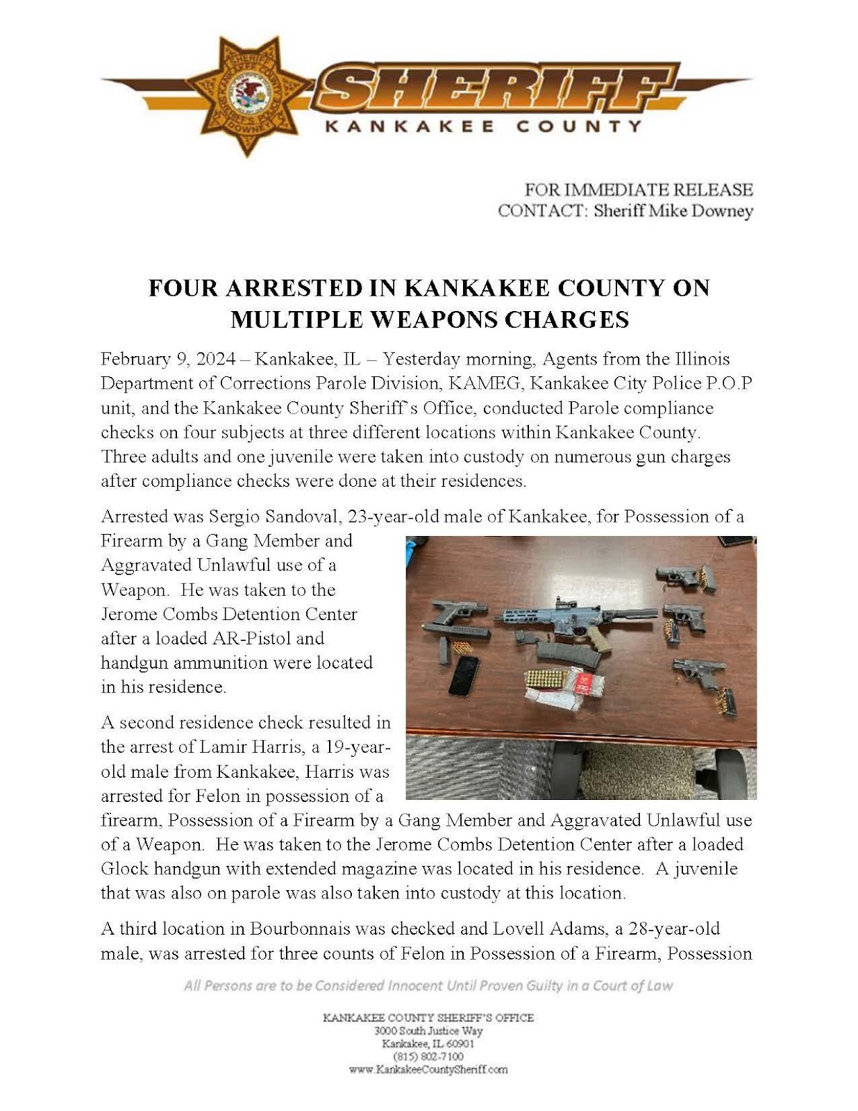 051 Deadliest Affiliates: Where Are They Now? 23 A document with text and images of guns
Description automatically generated