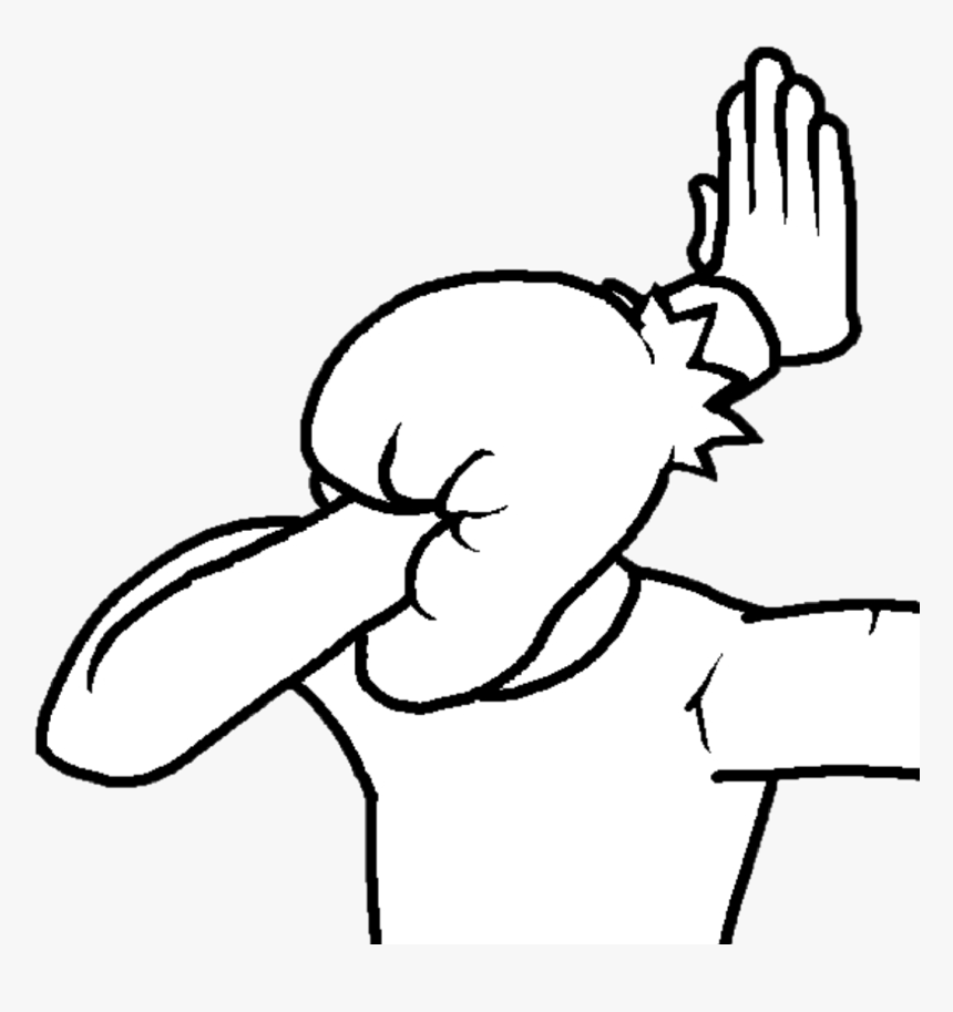 facepalm - Facepalm Through Head Emoji, HD Png Download - kindpng