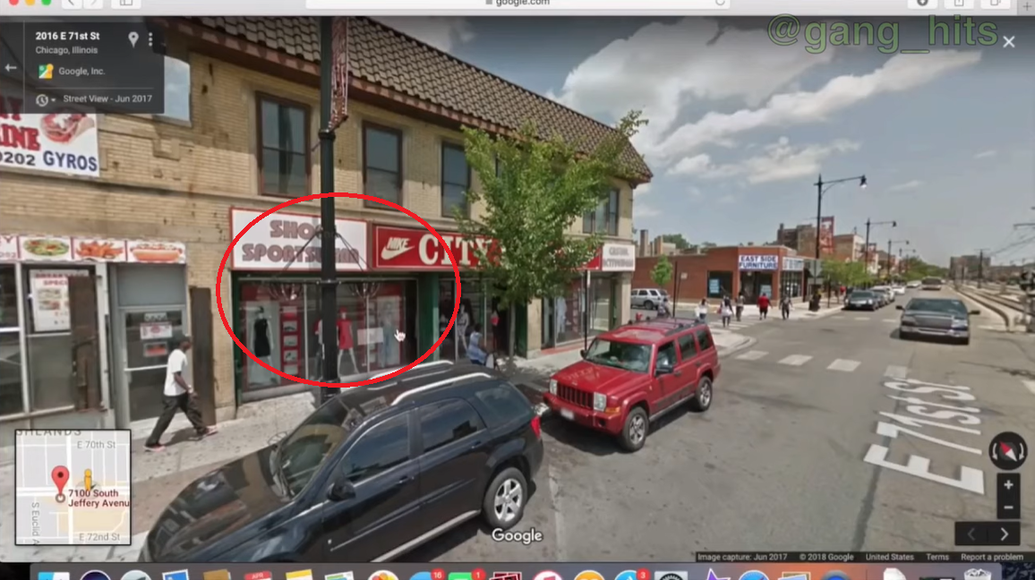 The Legacy Of T.Roy: The Chiraq Rambo 63 A picture containing text, road, outdoor, street
Description automatically generated