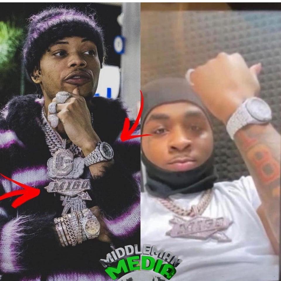 r/Atlantology - CMG artist Lil Migo gets hoe'd yet again. Robbed for his chain by another Memphis rapper