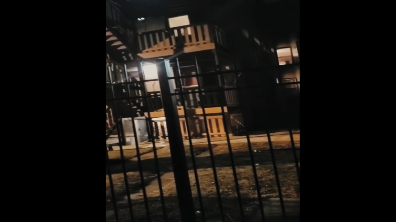 051 Deadliest Affiliates: Where Are They Now? 7 A fence in a building
Description automatically generated