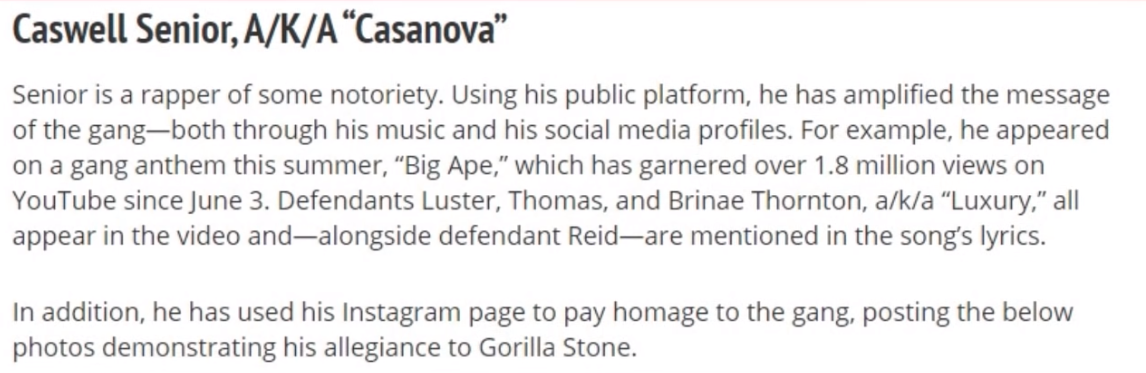 How the feds closed in on Casanova 2X, the biggest gangster in Flatbush, Brooklyn 18 Text
Description automatically generated