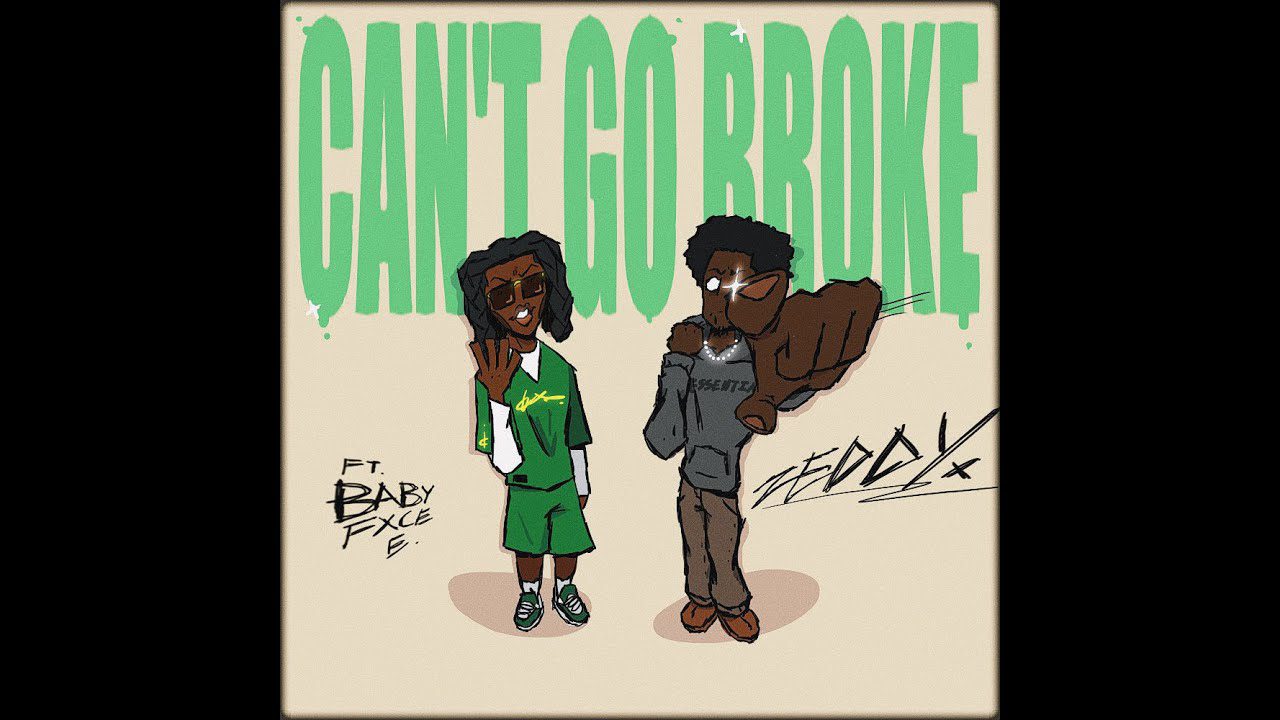 Zeddy Will in the Can't Go Broke official audio visual