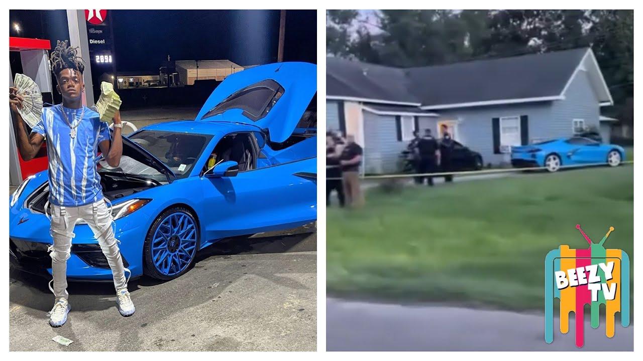 UPDATE: JayDaYoungan Car Spotted In Drive Way; Crime Scene Moments After  Shooting Happened - YouTube