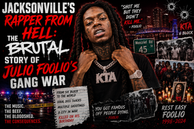 Jacksonville’s Rapper From Hell: The Brutal Story of Julio Foolio’s Gang War