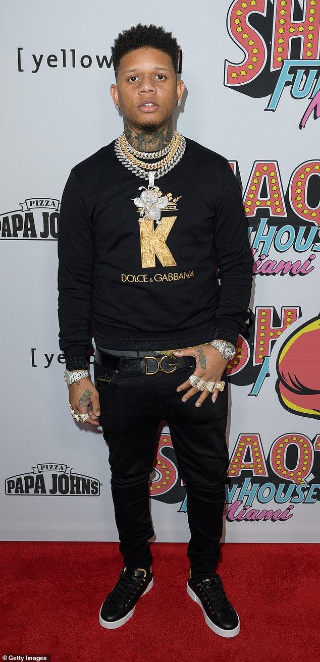 Rapper Yella Beezy was behind bars Wednesday after being arrested in his home city of Dallas for felony drugs possession and unlawfully having a weapon, a misdemeanor, TMZ reported
