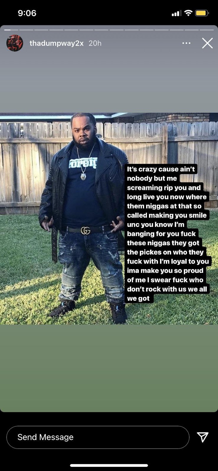 The Final Hours of Dump 27 r/DaDumbWay - Lil dump speak bout big dump , I fr thought this nigga was dump step son 🤣