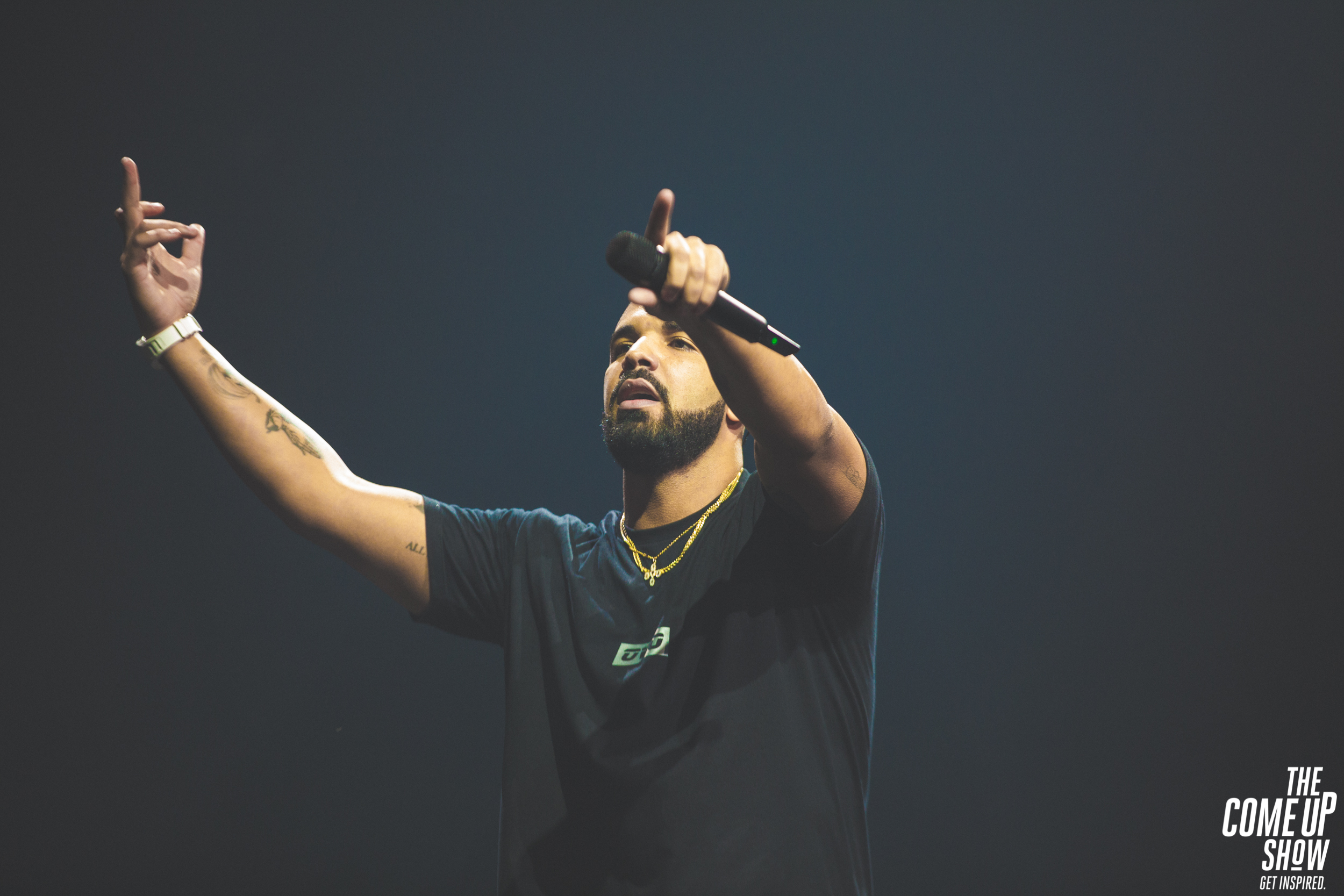 Drake performing during the Summer Sixteen Tour