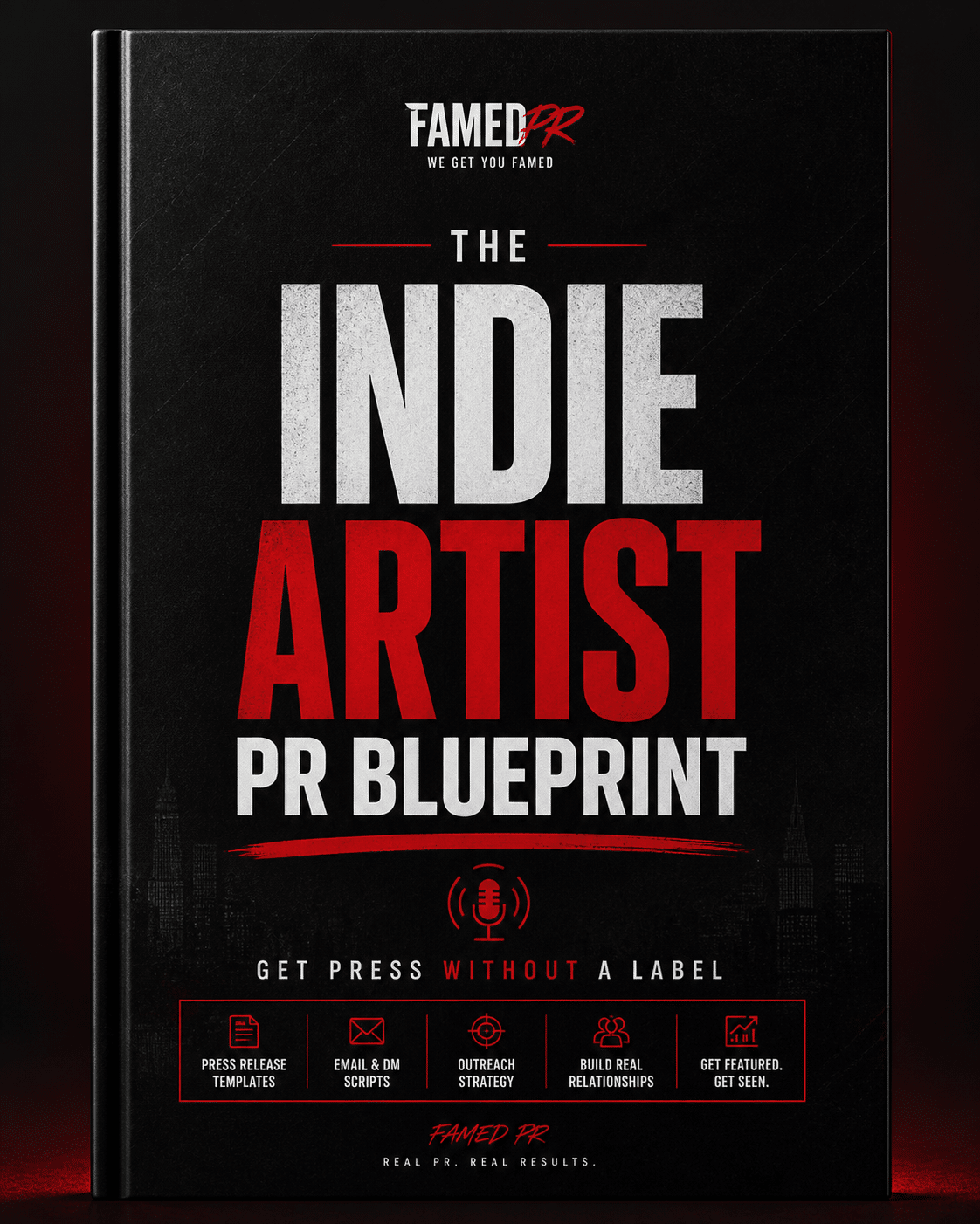 The Indie Artist PR Blueprint book cover