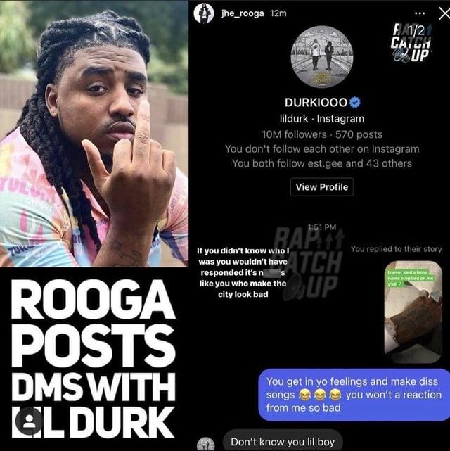 r/Chiraqology - Rooga lowkey makin himself look goofy 🤦🏾‍♂️ I fw him tho