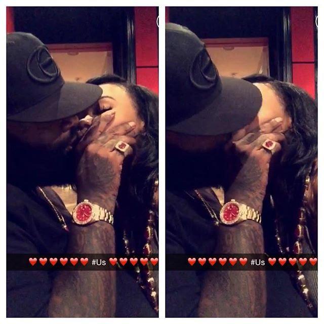 A collage of a person and person kissingDescription automatically generated with medium confidence