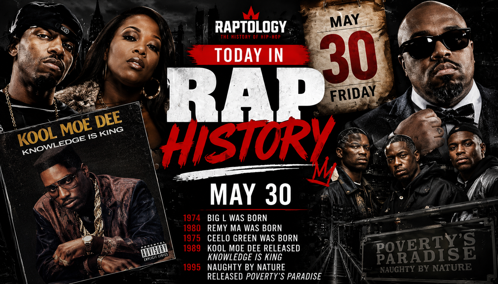 rap history - May 30