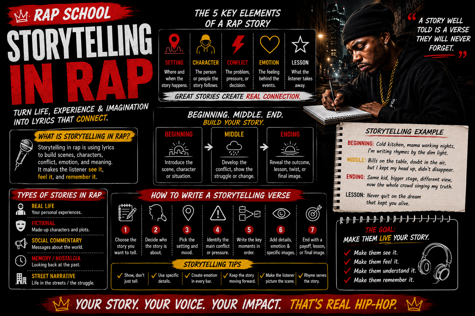Storytelling in Rap 1 storytelling in rap