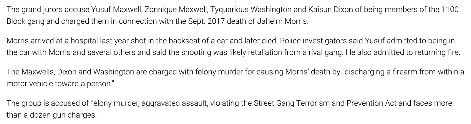 The Rise And Fall of Quando Rondo’s Gang “Only The Mob” 28 A white text on a white background
Description automatically generated