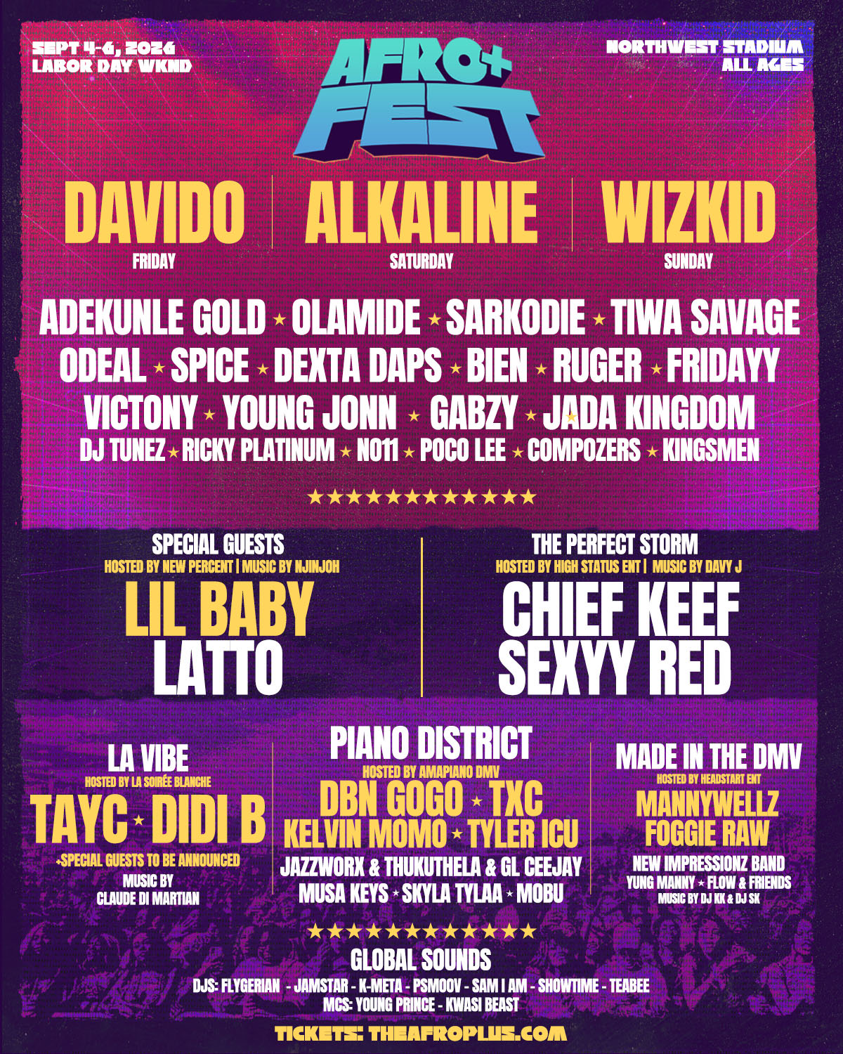 Afro Plus Fest 26 Flyer