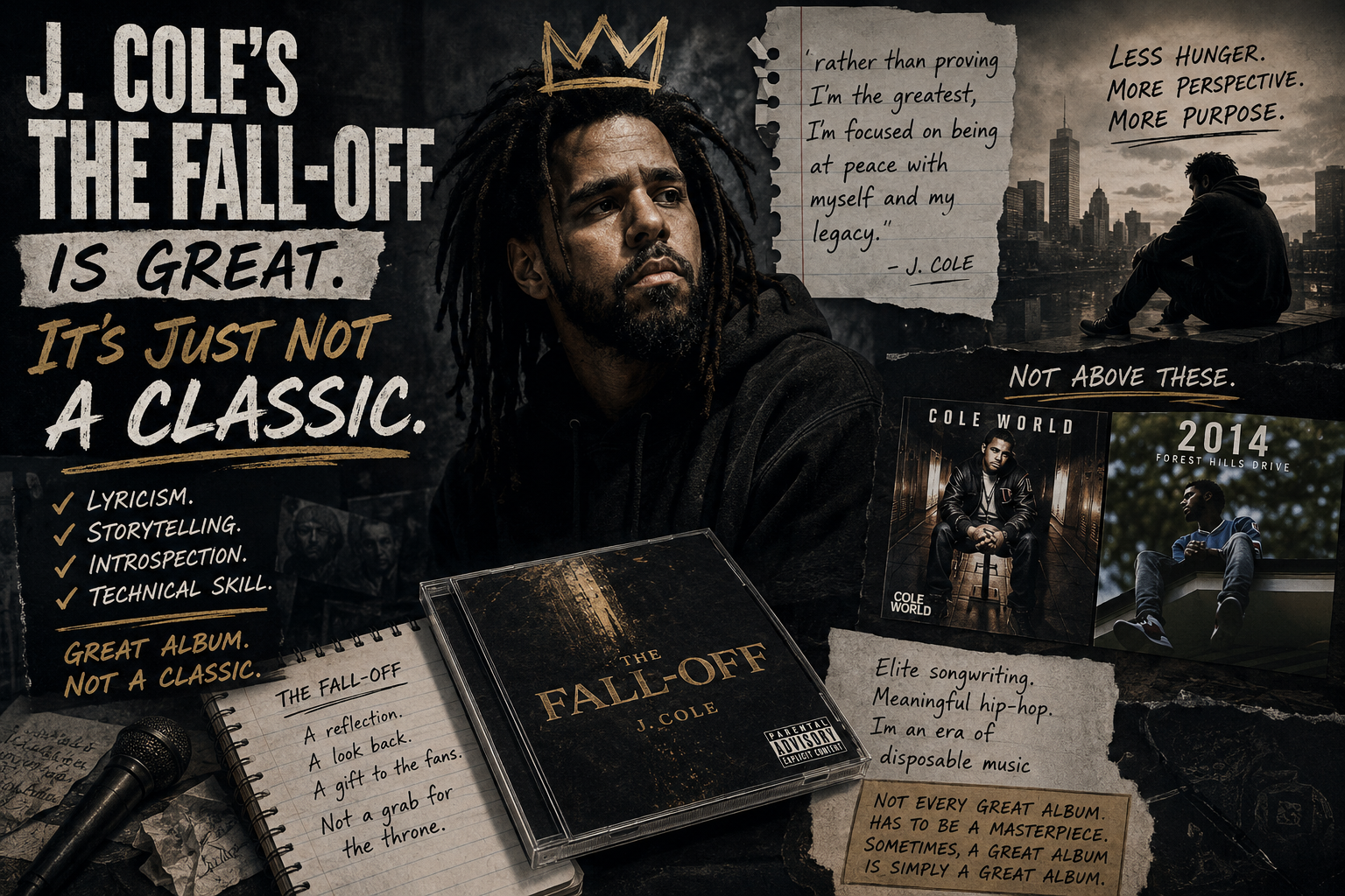 J. Cole’s The Fall-Off Is Great. It’s Just Not a Classic. 6 J cole
