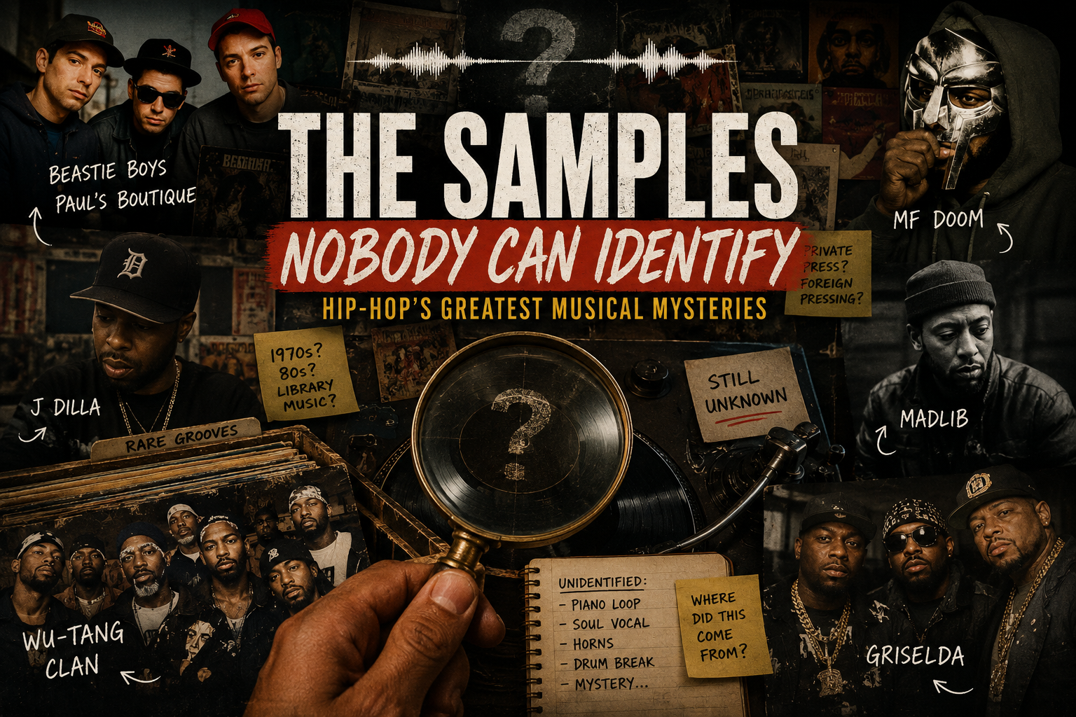 The Samples Nobody Can Identify: Hip-Hop’s Greatest Musical Mysteries 3 hip-hop samples