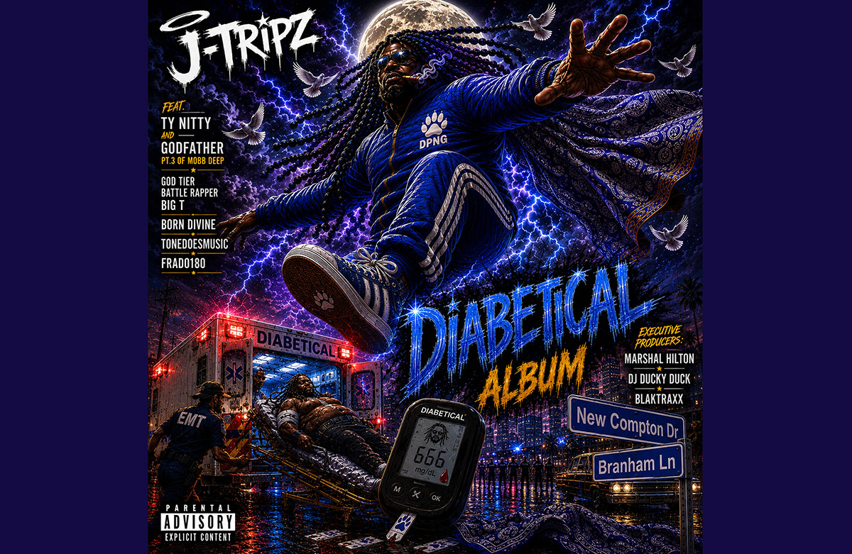 J-Tripz Returns With ‘Diabetical,’ a Story of Survival, Reinvention and Awakening 3 J Tripz